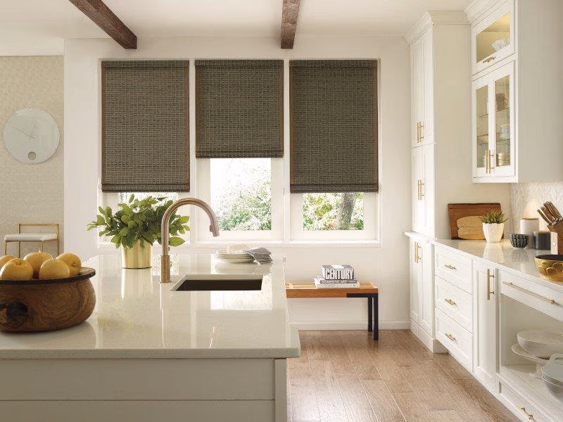 Pirouette® & Luminette® Sheers — custom window treatment installed in a Sonoma County home by La Grange Window Coverings, Windsor CA 95492