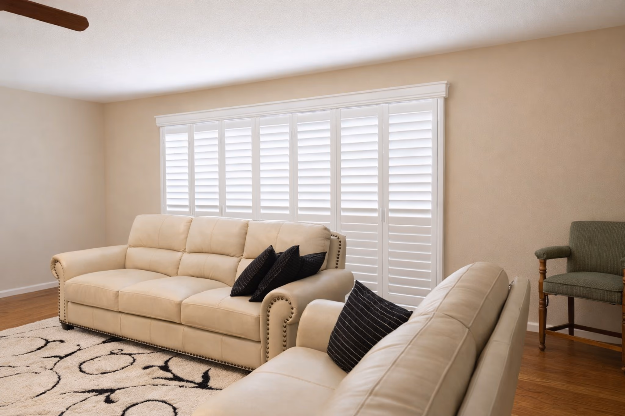 Silhouette® Window Shadings — custom window treatment installed in a Sonoma County home by La Grange Window Coverings, Windsor CA 95492